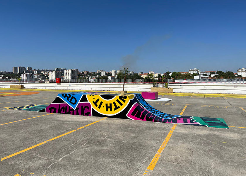 IDB Lisbon skatepark by World of Os